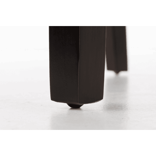 Silla de comedor Ina Simil cuero Negro 47X41X91 cm