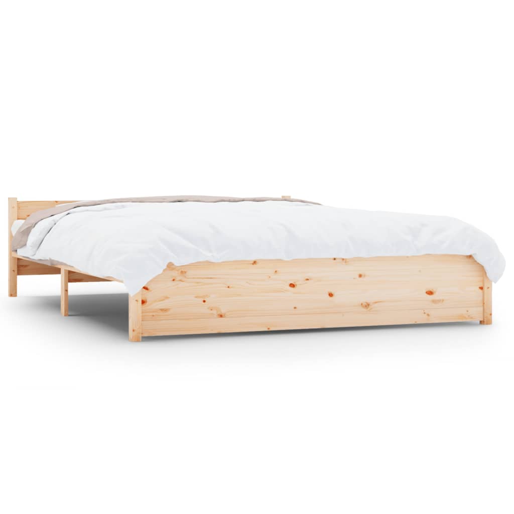 Estructura de cama 140x190 Natural