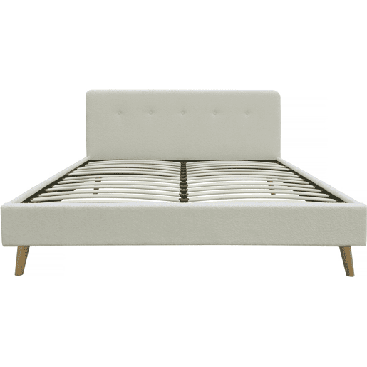 Cama atoalhada emo 140x190 - Creme