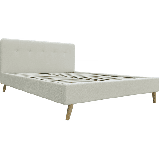 Cama atoalhada emo 140x190 - Creme