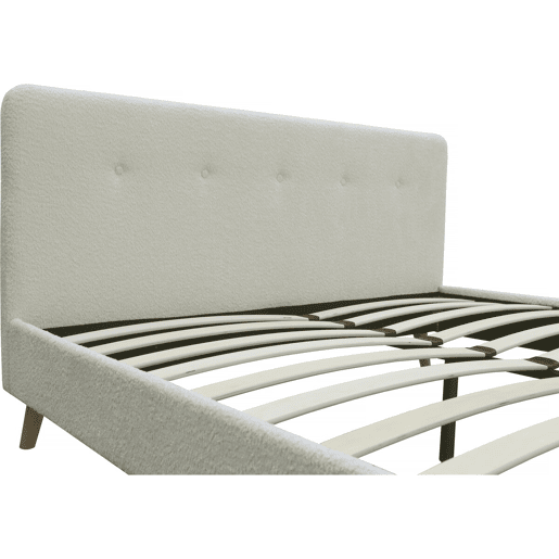 Cama atoalhada emo 140x190 - Creme
