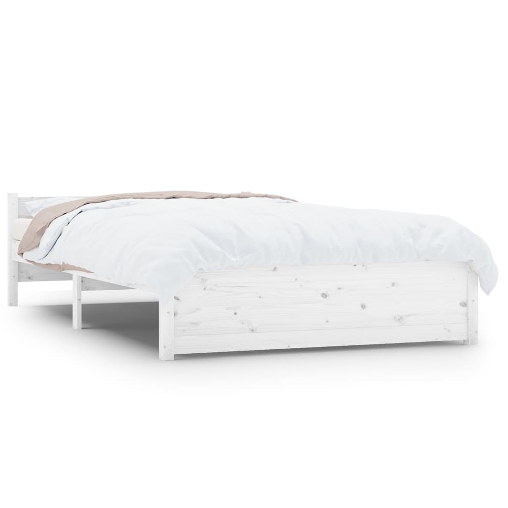 Estructura de cama 135x190 Blanco