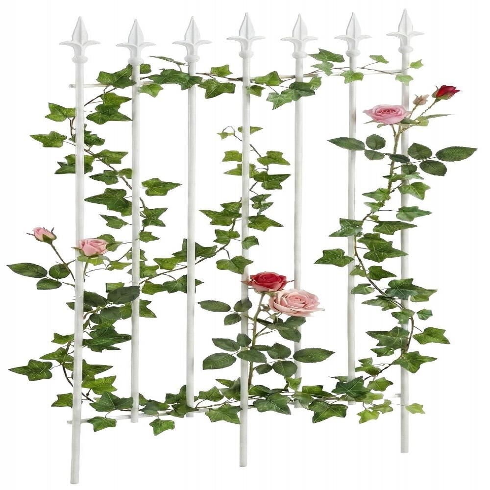 Celosia trepadora elisa 100 x 50 cm metal blanco 0.7x50x100 cm