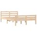 Estructura de cama 150x200 Estructura de cama 150x200 Blanco