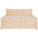 Estructura de cama 90x200 Estructura de cama 90x200 Natural