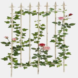 Celosia trepadora Elisa 100 x 50 cm Metal Crema antiguo 0.7X50X100 cm