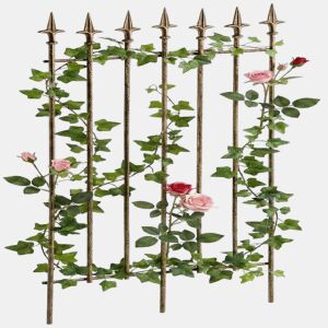 Celosia trepadora Elisa 100 x 50 cm Metal Bronce 0.7X50X100 cm