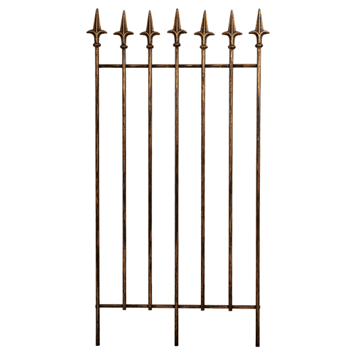 Celosia trepadora Elisa 100 x 50 cm Metal Bronce 0.7X50X100 cm