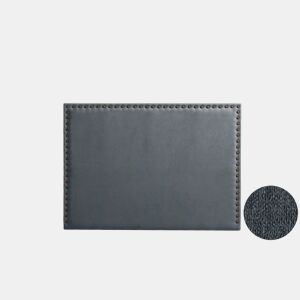 Cabeceira Estofada MODENA DUO Aqualine 90x120x8 cm - CINZA ESCURO - Moonia