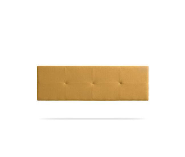 Cabecero tapizado altea acualine 160x50x5 cm - mostaza - moonia