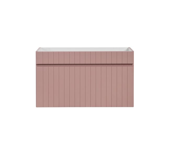 Mueble bajo lavabo 80cm zelie rosado