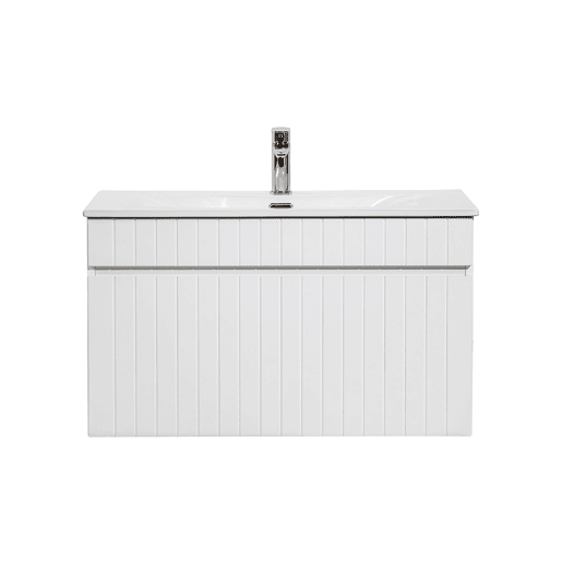Lavatório individual 80cm Zelie Branco