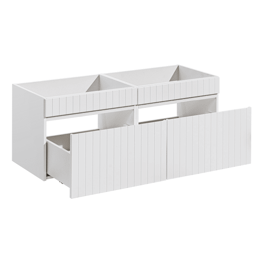 Móvel sob lavatório 120cm Zelie Branco