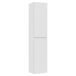 Conjunto mueble lavabo individual encastrable de y columna Zelie 100 Conjunto mueble lavabo individual encastrable de y columna Zelie 100 Beige