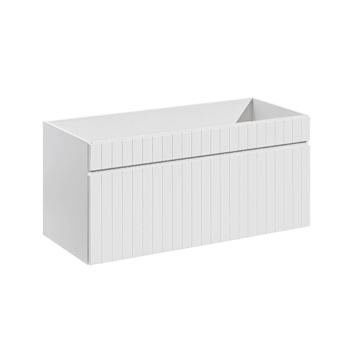 Móvel de lavatório 100cm Zelie branco