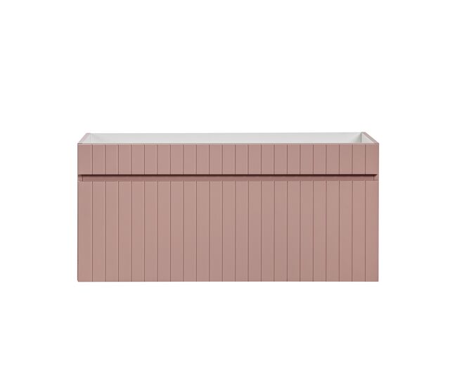 Mueble bajo lavabo 100cm zelie rosado