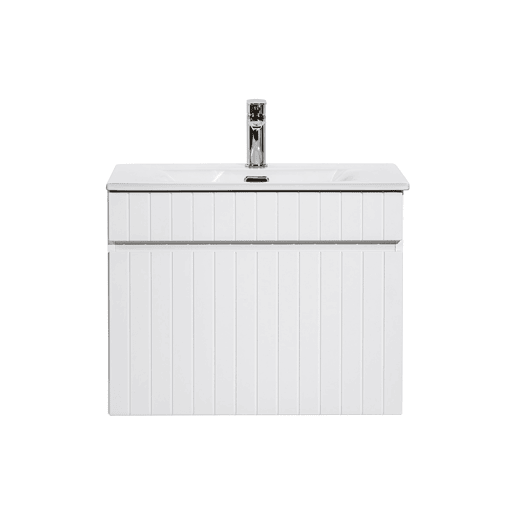 Branco móvel de lavatório simples 60cm Zelie Branco móvel de lavatório simples 60cm Zelie