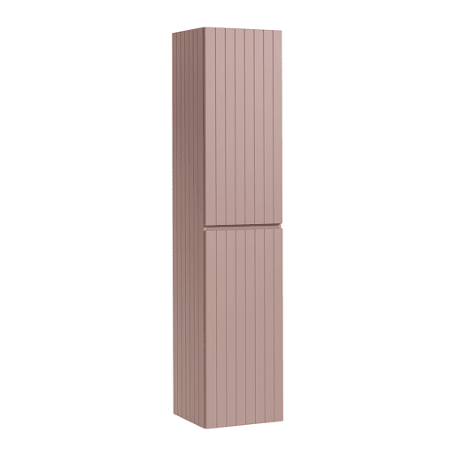 Lavatório individual 100cm e pedestal Zelie rosa