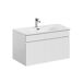 Conjunto lavabo individual encastrado y mueble columna Zelie 80 Conjunto lavabo individual encastrado y mueble columna Zelie 80 Beige