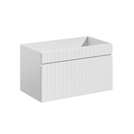 Móvel sob lavatório 80cm Zelie Branco