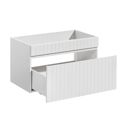 Móvel sob lavatório 80cm Zelie Branco
