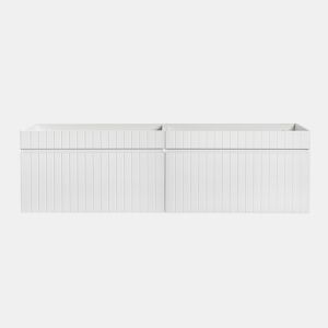 Móvel de toucador branco Zelie 160 cm
