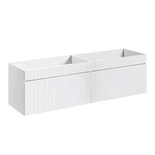 Móvel de toucador branco Zelie 160 cm