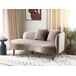 Beliani Chaise longue derecho Terciopelo CHAUMONT Beliani Chaise longue derecho Terciopelo CHAUMONT Gris Oscuro