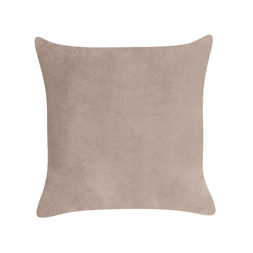 Chaise longue à direita CHAUMONT Veludo Taupe