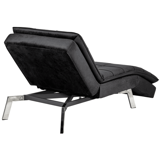 Beliani Chaise longue Veludo LOIRET