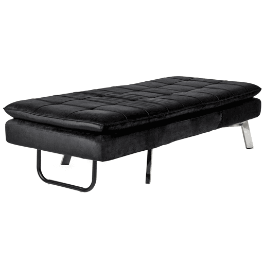 Beliani Chaise longue Veludo LOIRET