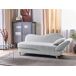 Beliani Chaise longue derecho Lino sintético MERI Beliani Chaise longue derecho Lino sintético MERI Gris Claro