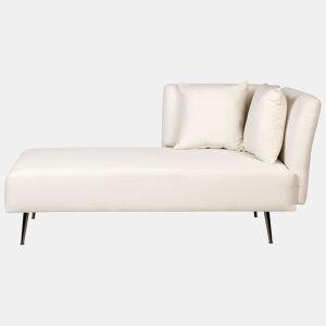 Beliani Chaise longue à direita Poliéster RIOM