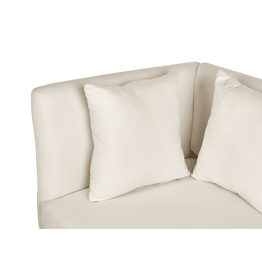 Beliani Chaise longue à direita Poliéster RIOM