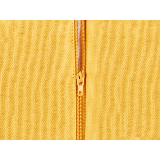 Conjunto de 2 almofadas decorativas LEEA Algodão 45 x 45 cm Amarelo