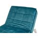 Beliani Chaise longue Terciopelo LOIRET Beliani Chaise longue Terciopelo LOIRET Azul/ Verde