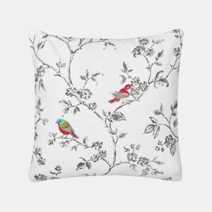 Almofada decorativa DILLENIA Algodão 45 x 45 cm Branco