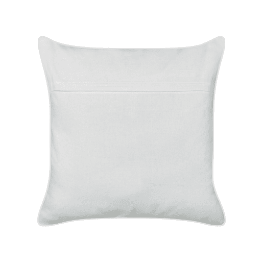Conjunto de 2 almofadas decorativas SCIRPUS Algodão 45 x 45 cm Amarelo Padrão floral