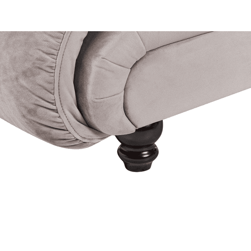 Beliani Chaise longue à direita Poliéster LORMONT