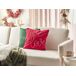 Beliani Cojín decorativo SIDERASIS Beliani Cojín decorativo SIDERASIS Rojo