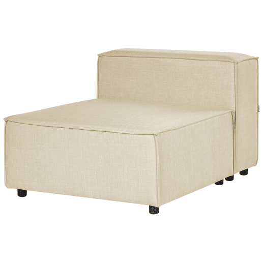 Poltrona modular APRICA Linho sintético Creme