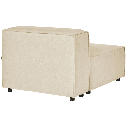 Poltrona modular APRICA Linho sintético Creme