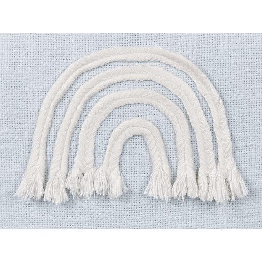 Conjunto de 2 almofadas decorativas LEEA Algodão 45 x 45 cm Azul claro