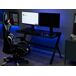 Beliani Escritorio gamer DANVERS Beliani Escritorio gamer DANVERS Negro