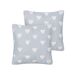 Beliani Cojín decorativo GAZANIA 45x45 Beliani Cojín decorativo GAZANIA 45x45 Gris