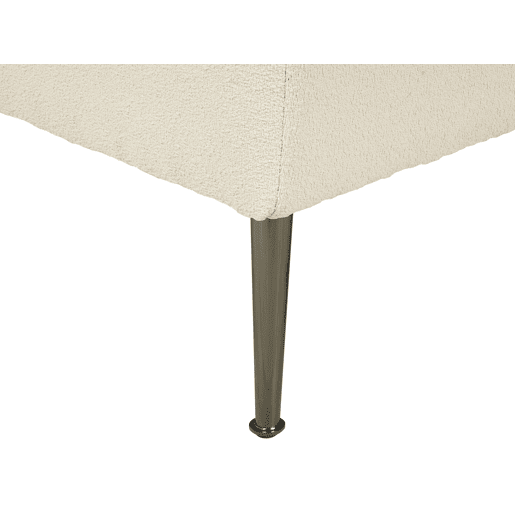 Beliani Chaise longue à direita Bouclé RIOM