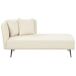 Beliani Chaise longue izquierdo Bouclé RIOM Beliani Chaise longue izquierdo Bouclé RIOM Blanco/ Beige