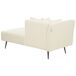 Beliani Chaise longue izquierdo Bouclé RIOM Beliani Chaise longue izquierdo Bouclé RIOM Blanco/ Beige