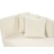Beliani Chaise longue izquierdo Bouclé RIOM Beliani Chaise longue izquierdo Bouclé RIOM Blanco/ Beige