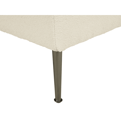 Beliani Chaise longue à esquerda Bouclé RIOM Beliani Chaise longue à esquerda Bouclé RIOM